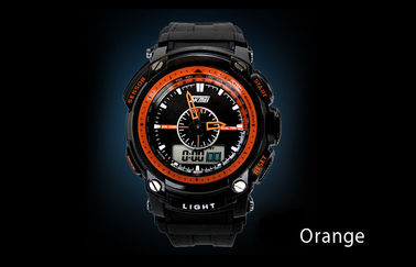 5 ATM Analog Digital Wrist Watch, ABS Trường hợp màn hình LCD hiển thị đồng hồ đeo tay