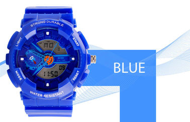 Phụ nữ Dual Time Thể thao Xem EL Backlight Với ​​Battery Nhật Bản