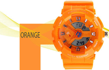 Phụ nữ Dual Time Thể thao Xem EL Backlight Với ​​Battery Nhật Bản