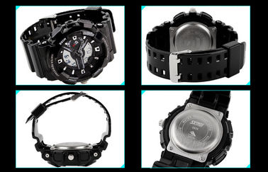 Phụ nữ Dual Time Thể thao Xem EL Backlight Với ​​Battery Nhật Bản