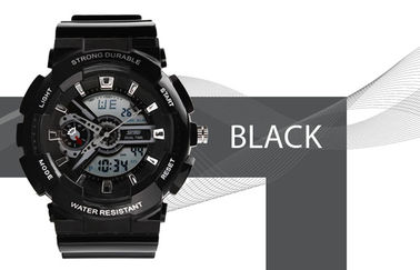 Phụ nữ Dual Time Thể thao Xem EL Backlight Với ​​Battery Nhật Bản