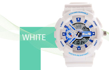 Phụ nữ Dual Time Thể thao Xem EL Backlight Với ​​Battery Nhật Bản
