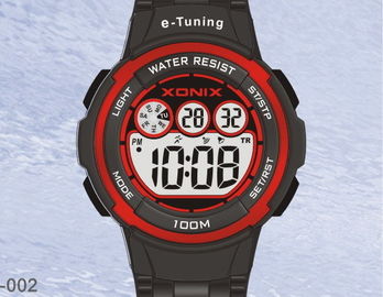 Waterproof Vòng Sporty tự hiệu chỉnh kỹ thuật số đeo tay Đồng hồ cho phụ nữ