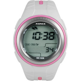 Gents Calorie Pedometer Đồng hồ Ví Đi bộ / Bước Counter Đồng hồ