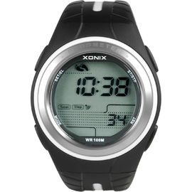Gents Calorie Pedometer Đồng hồ Ví Đi bộ / Bước Counter Đồng hồ