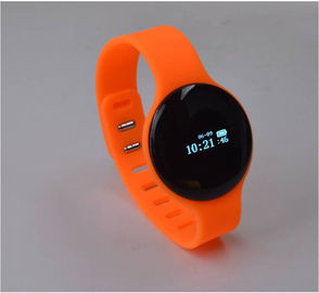Silicone thể thao thông minh thể thao thể hình Bracelet / Bluetooth khỏe Pedometer Xem
