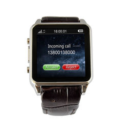 Điện thoại di động Android thông minh Đồng hồ với bluetooth Pedometer / Sleep Monitor Wrist