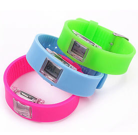 Casual thời trang LED kỹ thuật số cổ tay Watch linh hoạt Phong trào Đối Boys / Girls