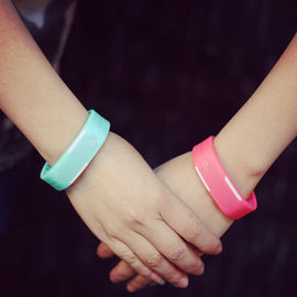 Tùy Jelly LED Digital Bracelet Xem 3atm Với Red Light Đối Couple Lover