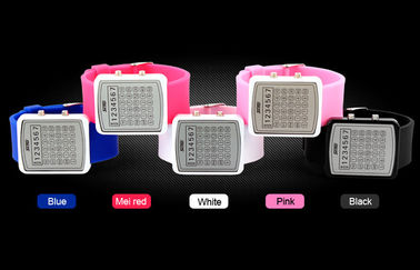 LED EL Backlight kỹ thuật số cổ tay Watch, Máy tính Quay Gương Đồng hồ