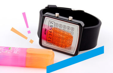 LED EL Backlight kỹ thuật số cổ tay Watch, Máy tính Quay Gương Đồng hồ