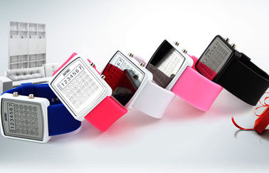 LED EL Backlight kỹ thuật số cổ tay Watch, Máy tính Quay Gương Đồng hồ