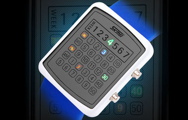 EL Backlight LED Digital Watch, tính Quay Gương Đồng hồ