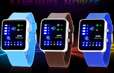 Lady chống rung kỹ thuật số LED Wrist Watch, Antimagnetic Binary Xem