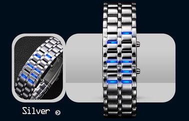 Chống nước LED kỹ thuật số cổ tay Watch, Iron Man Samurai Xem