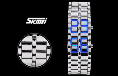 Skmei Iron Man Samurai Lava LED Watch, LED kỹ thuật số cổ tay Watch