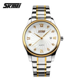 Không thấm nước Golden Metal Strap Xem Kinh doanh Giải trí For Men