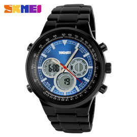 Nhật Phong trào Analog Quartz Watch, Stainless Steel Mens Sport Đồng hồ