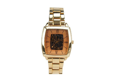 Vogue Unisex Quartz Analog Display kim loại Strap Xem Với thép không gỉ Trường hợp