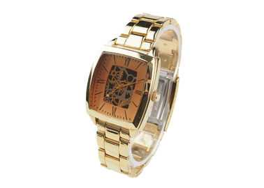 Vogue Unisex Quartz Analog Display kim loại Strap Xem Với thép không gỉ Trường hợp