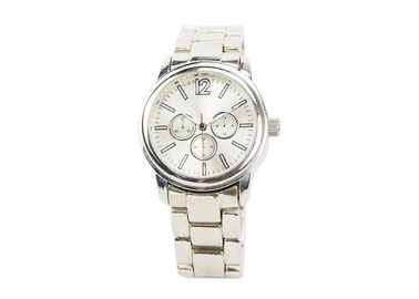 Thép không gỉ Silvey mỏng kim loại Strap Watch, Quartz Mens Đồng hồ đeo tay