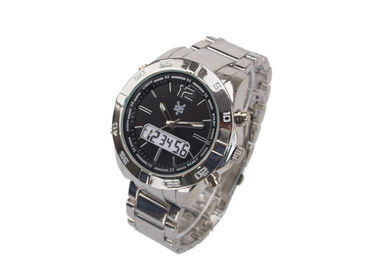 Costom 3 ATM Waterproof Business Man kim loại Strap Xem Alloy Trường hợp CE RoHS