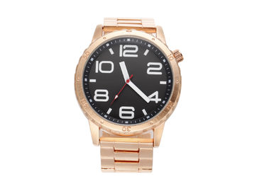 Vàng Digital Quartz hợp kim kim loại Dây đeo đồng hồ với báo hàng ngày / Chime hàng giờ