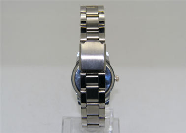 dây đeo bằng thép không gỉ Kim loại Strap Xem với bezel và đĩa giả