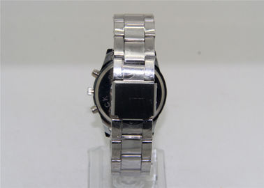 Kẽm hợp kim kim loại Vòng cổ tay Watch Analog với dây đeo bằng thép không gỉ