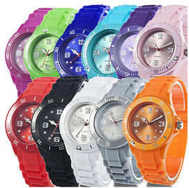 Khuyến Tuỳ Unisex Silicone dây đeo Xem Bracelet 43mm Với Adjudable Strap