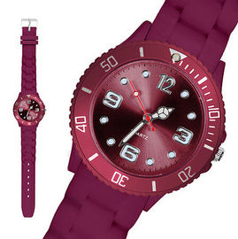 Khuyến Tuỳ Unisex Silicone dây đeo Xem Bracelet 43mm Với Adjudable Strap