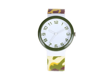 3 ATM PU nhạc Teenage nhựa Quartz Watch, Thép không rỉ Trở lại trường hợp