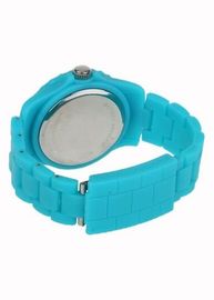 Chronograph đa chức năng kỹ thuật số nhựa Quartz Đồng hồ Ví Teenages sáng màu xanh