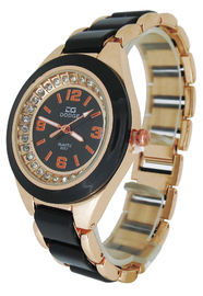 Analog Display Đen Nhật Bản Movt Quartz Xem Trendy Unisex Đồng hồ đeo tay