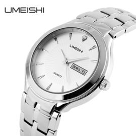 5 ATM Waterproof thép không gỉ Quartz Xem Phong trào Pin Nhật Bản