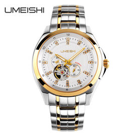 Đàn ông 100M Chống nước Inox Cơ Xem Nhãn hiệu Sapphire Glass