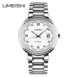 43mm Trường hợp thép không gỉ Quartz Watch, 50M Waterproof cứng Kính cổ tay Watch
