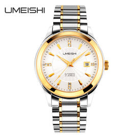 cao cấp Stainless Steel QuartzWatch Case Và Strap cứng Kính cổ tay Watch Nam