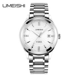 cao cấp Stainless Steel QuartzWatch Case Và Strap cứng Kính cổ tay Watch Nam