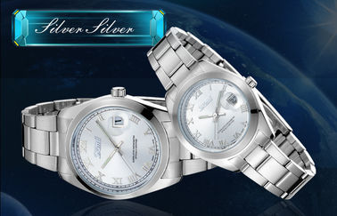 Waterproof Đàn ông và phụ nữ Inox Quartz Đồng hồ Ví Anniversary