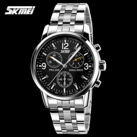 Elegant thép không gỉ Quartz Xem 50m Chống nước cho doanh nghiệp Men