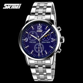 Elegant thép không gỉ Quartz Xem 50m Chống nước cho doanh nghiệp Men