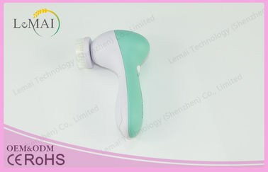 Mini Electric Râu Cọ Deep Cleansing, Hồng / Đỏ / Xanh 4 Trong 1 Thẩm mỹ Cleaner