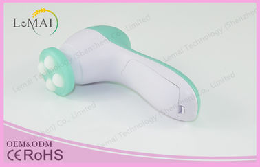 Mini Electric Râu Cọ Deep Cleansing, Hồng / Đỏ / Xanh 4 Trong 1 Thẩm mỹ Cleaner