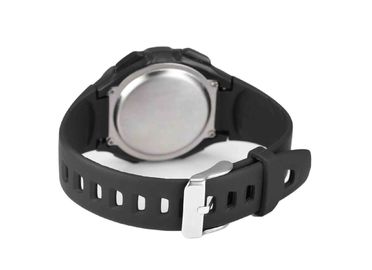 Đen PU chống thấm nước Sport Xem Đối với Man, Gents Chronograph