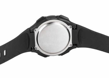 Đen PU chống thấm nước Sport Xem Đối với Man, Gents Chronograph