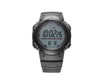 PU Trường hợp chống - sốc Đen LCD chống thấm nước Sport Xem / Mens cổ tay Watch