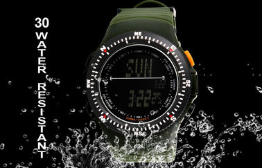 LCD hiển thị đa chức năng Sport Xem Man hiện đại leo núi Đồng hồ