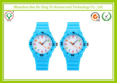 Colorful Cartoon Waterproof Digital Xem Silicone nhạc cho trẻ em