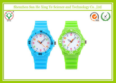 Colorful Cartoon Waterproof Digital Xem Silicone nhạc cho trẻ em